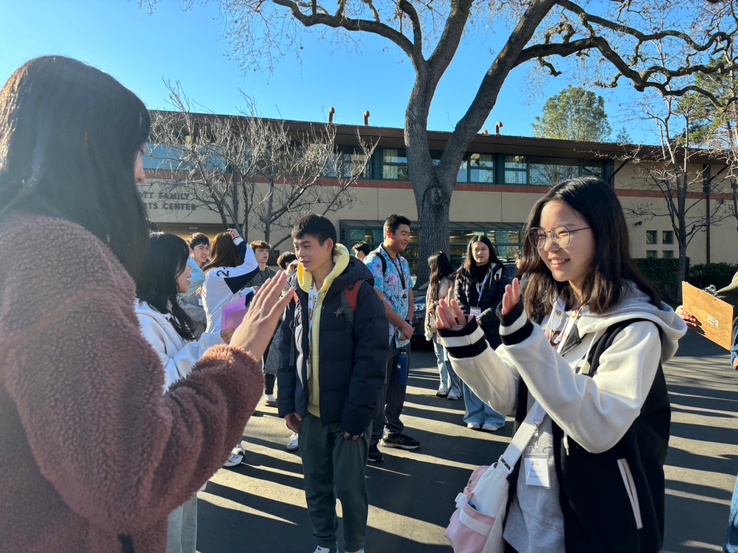 與Saint Francis High School學伴相見歡